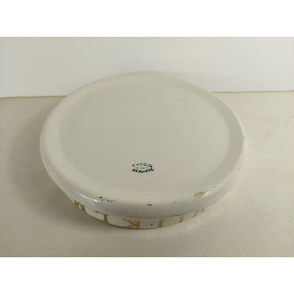 TPCO Co. Vintage Antique Baby Dish Hickory Dickory Dock, Mouse Ran Up the Clock - Picture 6 of 7